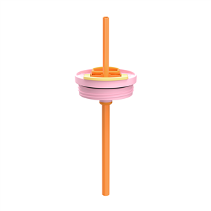 Kambukka Rio Tumbler, 950 ml, Pink Papaya, raudona/geltona - Termo gertuvė