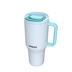 Kambukka Rio Tumbler, 950 ml, Frosty Coconut, balta/mėlyna - Termo gertuvė