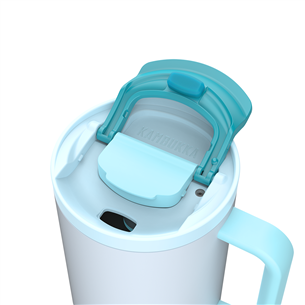 Kambukka Rio Tumbler, 950 ml, Frosty Coconut, balta/mėlyna - Termo gertuvė