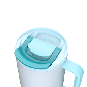 Kambukka Rio Tumbler, 950 ml, Frosty Coconut, balta/mėlyna - Termo gertuvė