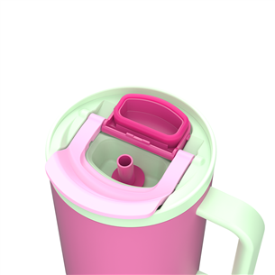 Kambukka Rio Tumbler, 950 ml, Bubblegum Mint, rožinė - Termo gertuvė
