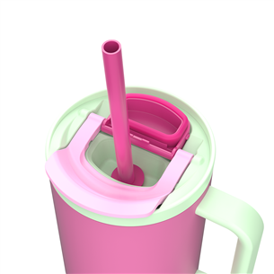 Kambukka Rio Tumbler, 950 ml, Bubblegum Mint, rožinė - Termo gertuvė