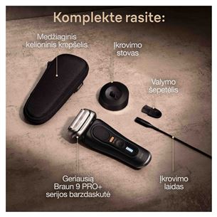 Braun Series 9 Pro, black - Shaver