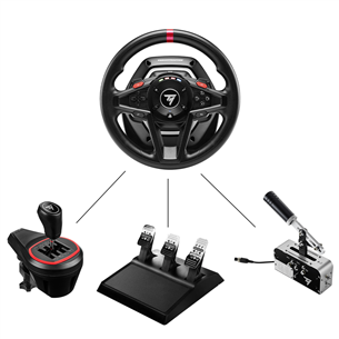 Žaidimų vairas Thrustmaster T-128, PC, PS4, PS5