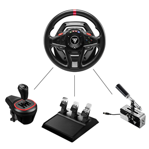 Žaidimų vairas Thrustmaster T-128, PC, Xbox Prekė - 3362934402785