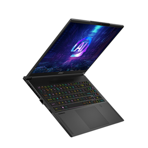 MSI Stealth A16 AI+ A3HVGG, 16'', QHD+, 240 Hz, Ryzen AI 9, 32 GB, 1 TB, RTX 4070, W11P, ENG, juodas - Nešiojamas kompiuteris