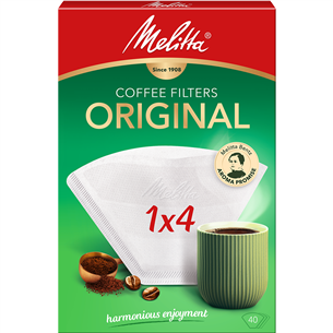 Melitta 0.1000.02, 40 vnt. - Kavos filtras 0.1000.02