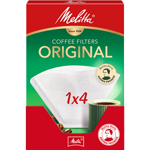 Melitta 0.1000.02, 40 vnt. - Kavos filtras