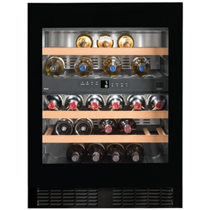 Liebherr, 34 bottles, height 82 cm, black - Built-in Wine Cooler Item - UWTGB1682-21 UWTGB1682-26