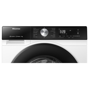 Hisense, 7 kg, gylis 43,5 cm, 1200 aps./min - Skalbimo mašina