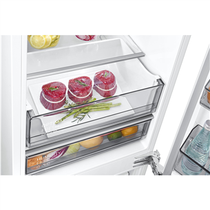 Samsung, No Frost, Twin Cooling Plus, 264 L, height 178 cm - Built-in Refrigerator