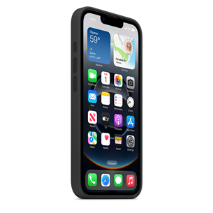 Apple Silicone Case, iPhone 16e, black - Dėklas
