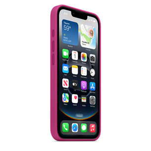 Apple Silicone Case, iPhone 16e, fuchsia - Dėklas