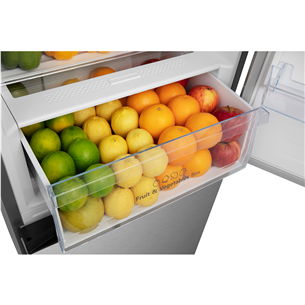Hisense, NoFrost, 336 L, aukštis 202 cm, juodas - Šaldytuvas