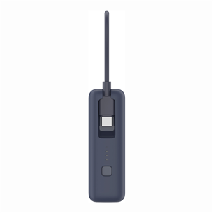 Xiaomi Power Bank, 33 W, 10000 mAh, integrated cable, blue - Power bank