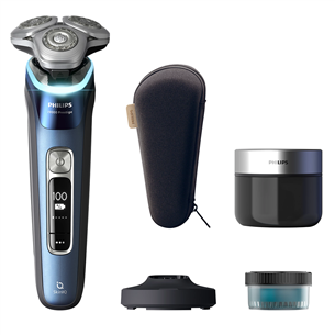 Philips i9000 Prestige, Wet & Dry, mėlyna - Barzdaskutė XP9201/30
