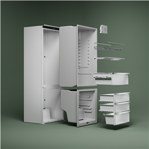 Electrolux 600 Series, No Frost, 269 л, высота 189 см - Интегрируемый холодильник