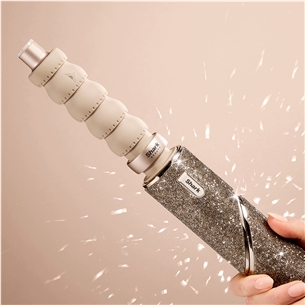 Shark FlexStyle Sparkle Champagne Diamond Limited Edition, 5-in-1, aukso spalvos - Plaukų formavimo šukos