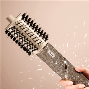 Shark FlexStyle Sparkle Champagne Diamond Limited Edition, 5-in-1, aukso spalvos - Plaukų formavimo šukos