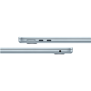 Apple MacBook Air 13 (2025), M4, 10C/8C, 16 GB, 256 GB, SWE, sky blue - Nešiojamas kompiuteris
