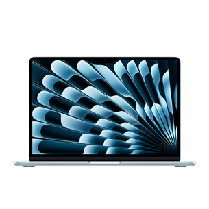 Apple MacBook Air 13 (2025), M4, 10C/8C, 16 GB, 256 GB, RUS, sky blue - Nešiojamas kompiuteris MC6T4RU/A