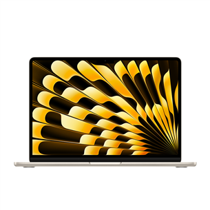 Apple MacBook Air 13 (2025), M4, 10C/8C, 16 GB, 256 GB, RUS, starlight - Nešiojamas kompiuteris MW0Y3RU/A