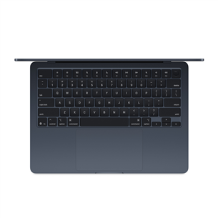 Apple MacBook Air 13 (2025), M4, 10C/10C, 24 GB, 512 GB, SWE, midnight - Nešiojamas kompiuteris