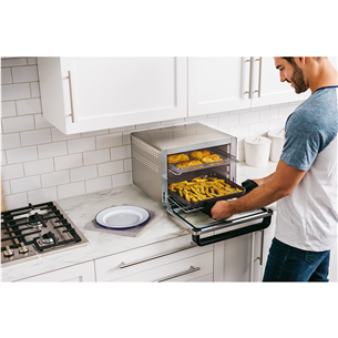 Ninja Foodi 10-in-1, 2400 W, juoda/sidabrinė - Mini orkaitė