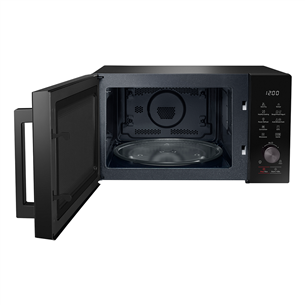 Samsung, 28 L, 2900 W, juoda - Mikrobangų krosnelė su griliu