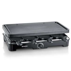 Severin, 1400 W, juodas - Raclette grilis