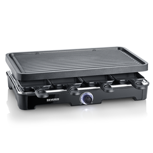 Severin, 1400 W, juodas - Raclette grilis