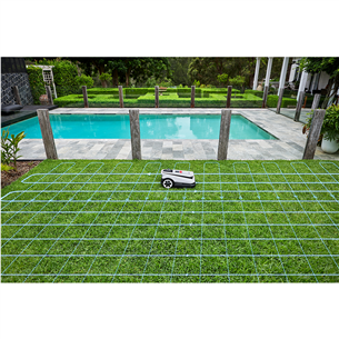 Ecovacs GOAT A1-3000 LiDAR, baltas/juodas - Vejos robotas