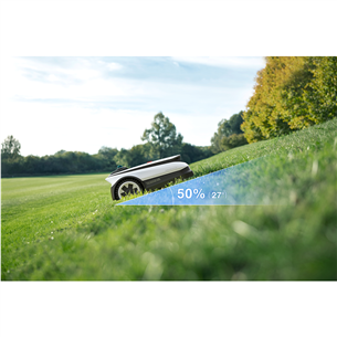 Ecovacs GOAT A1-3000 LiDAR, baltas/juodas - Vejos robotas