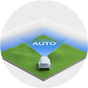 Ecovacs GOAT A1-3000 LiDAR, baltas/juodas - Vejos robotas