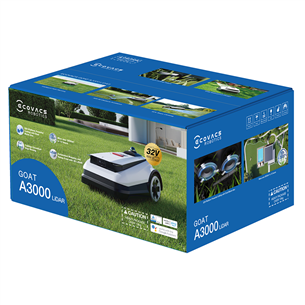 Ecovacs GOAT A1-3000 LiDAR, baltas/juodas - Vejos robotas