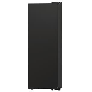 Hisense, NoFrost, 566 L, aukštis 179 cm, juodas - SBS šaldytuvas