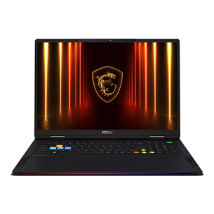 MSI Raider A18, 18'', UHD+, Mini-LED, 120 Hz, Ryzen 9, 64 GB, 2 TB, RTX 5080, ENG, juodas - Nešiojamas kompiuteris RDRA18HX-A9WIG-011NL