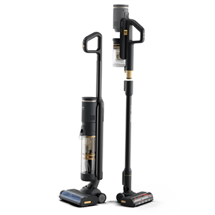 Philips 7000 Series AquaTrio, сухая и влажная уборка, черный/желтый - Беспроводной пылесос