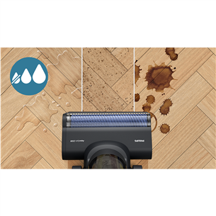 Philips 7000 Series AquaTrio, сухая и влажная уборка, черный/желтый - Беспроводной пылесос