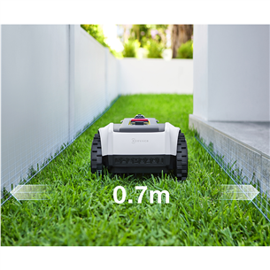 Ecovacs GOAT O500 Panorama, baltas/juodas - Vejos robotas