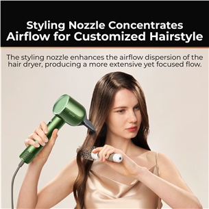 Dreame Hair Glory Master, žalias - Plaukų džiovintuvas