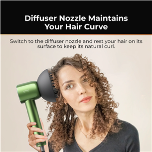 Dreame Hair Glory Master, žalias - Plaukų džiovintuvas
