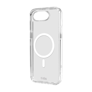 SBS Light Mag Case, iPhone 16e, skaidrus - Dėklas TELIGMAGIPSE25