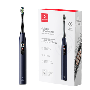 Oclean X Pro, mėlynas - Elektrinis dantų šepetėlis PR000132355