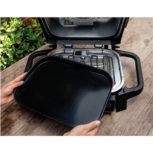 Ninja OG701EU Woodfire Electric BBQ Grill - Plokščia kepimo plokštė