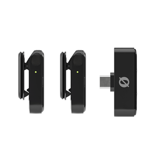 Rode Wireless Micro, USB-C, juoda - Belaidžio mikrofono sistema