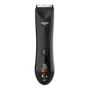 GA.MA Eggo, juoda - Plaukų kirpimo mašinėlė GM6026