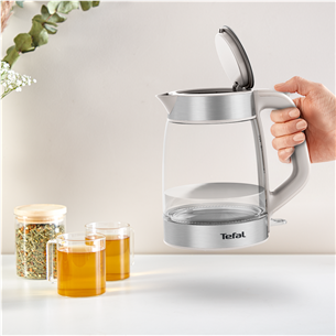 Virdulys Tefal, 1.7 L, pilkas
