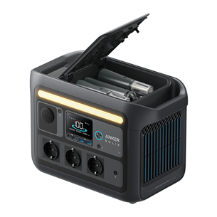 Anker Solix C800X, 768 Wh, 1200 W, pilkas - Nešiojamas maitinimo šaltinis