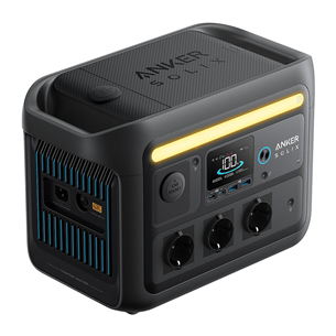 Anker Solix C800X, 768 Wh, 1200 W, pilkas - Nešiojamas maitinimo šaltinis